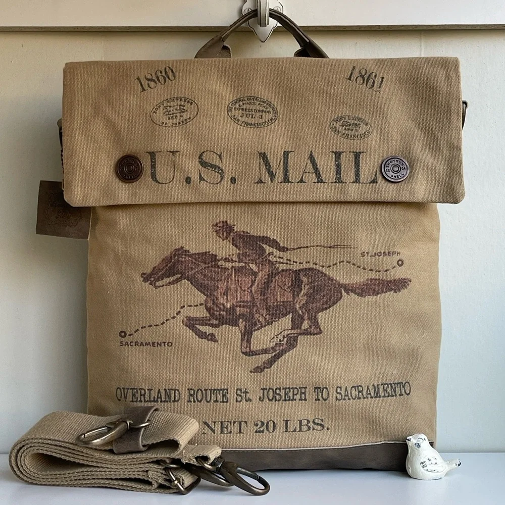 American Glory Pony Express Backpack Crossbody And Clutch New Without Tag 🏷️